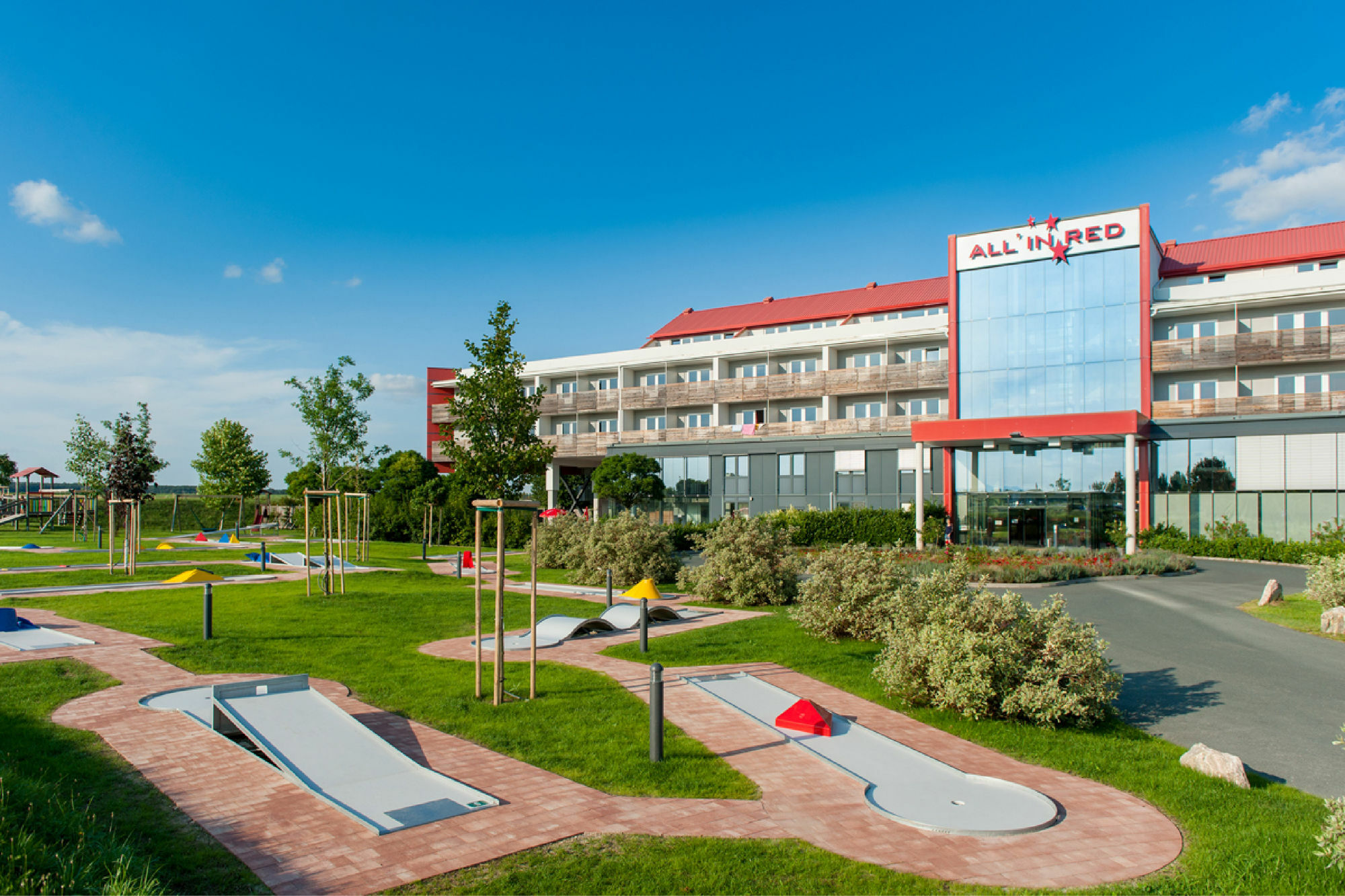 All In Red Thermenhotel Lutzmannsburg Dış mekan fotoğraf